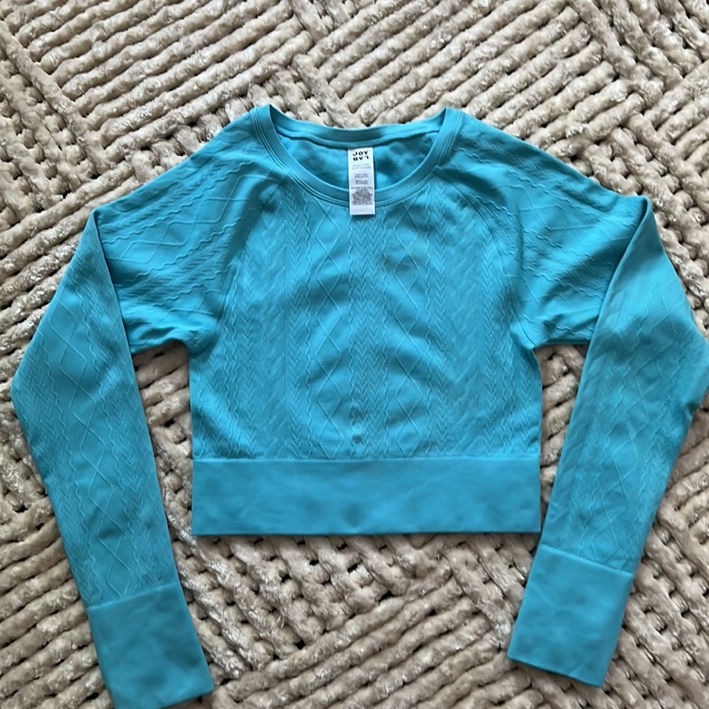 JoyLab Turquoise Activewear Set - Picture 4 of 8